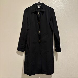 Banana Republic Black Trench Coat